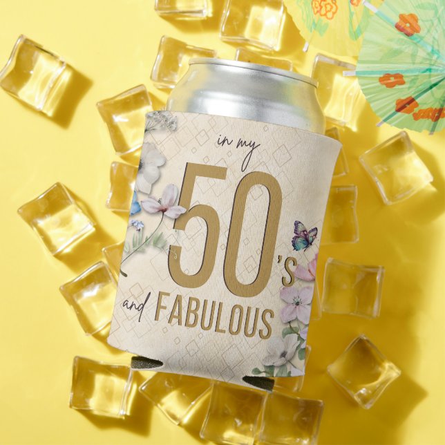 Rafraîchisseur Pour Canette 50 et Fleur sauvage fabuleux (Été in situ)