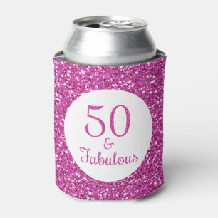 Rafraîchisseur Pour Canette 50 et parties scintillantes fabuleuses de rose