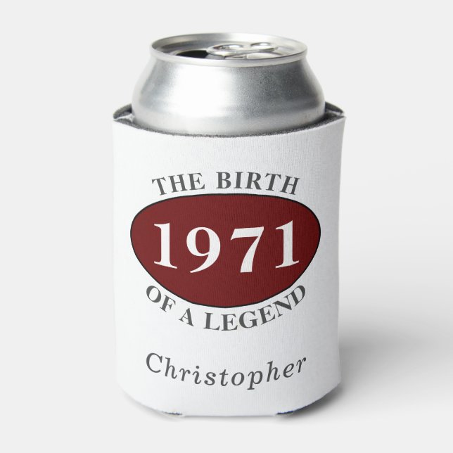Rafraîchisseur Pour Canette 50e anniversaire 1971 Naissance d'une légende Rétr (Can devant)