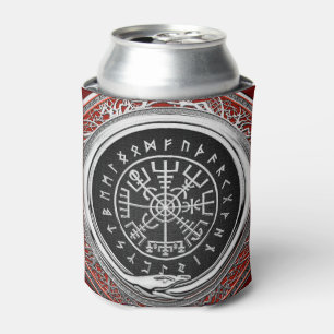 Rafraîchisseur Pour Canette [610] Vegvisir - Viking Silver Magic Runic Compass
