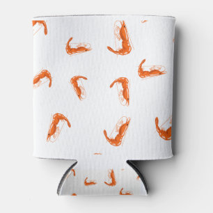 Rafraîchisseur Pour Canette 9954Motif de crevettes