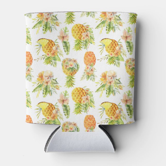 Rafraîchisseur Pour Canette À l'envers, ananas peut refroidir (Devant)