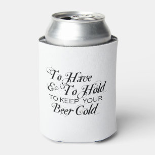 Rafraîchisseur Pour Canette À Tenir Pour Garder La Bière Mariage Froid