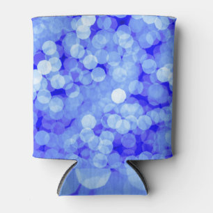 Rafraîchisseur Pour Canette Abstrait Blue Bokeh : Arrière - plan classique