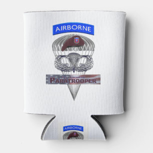 Rafraîchisseur Pour Canette Aéronef Tab Acier Parachutiste Jump Ailes