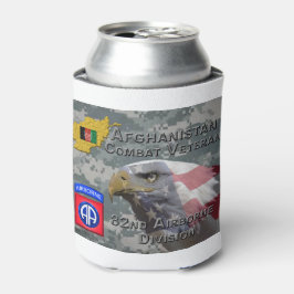 Rafraîchisseur Pour Canette " Afghanistan Combat Veteran " - 82e Divis aéropor