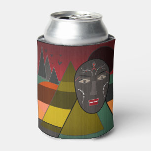 Rafraîchisseur Pour Canette African mask