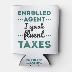 Rafraîchisseur Pour Canette Agent inscrit Je Parle Impôts Fluents