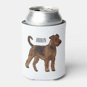 Rafraîchisseur Pour Canette Airedale terrier dog cartoon