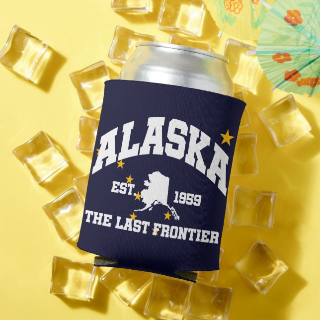 Rafraîchisseur Pour Canette Alaska, La Dernière Frontière (Été in situ)