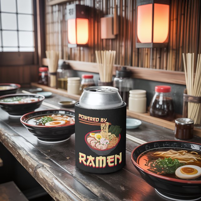 Rafraîchisseur Pour Canette Alimenté Par Ramen Japonais Anime Noodles (Créateur téléchargé)