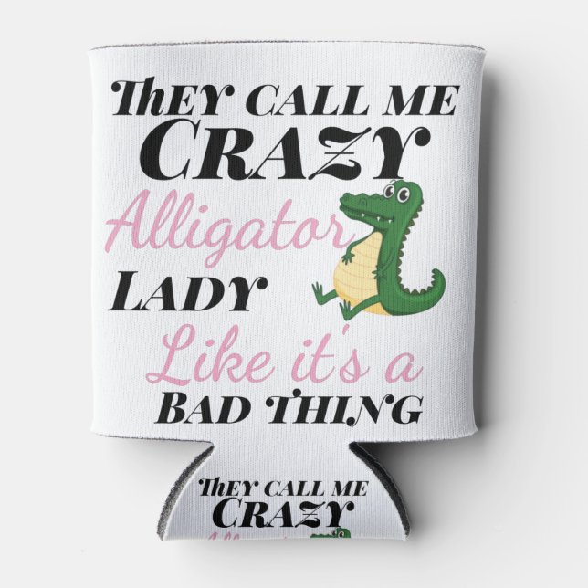 Rafraîchisseur Pour Canette alligator (Devant)