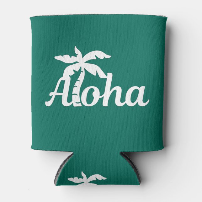 Rafraîchisseur Pour Canette Aloha Hawaii (Devant)