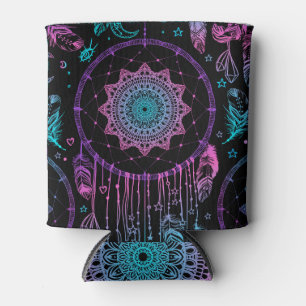 Rafraîchisseur Pour Canette Amérindien Dreamcatcher Moon Motif