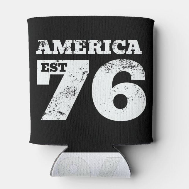 Rafraîchisseur Pour Canette Amérique Est 1776 Patriotique (Dos)
