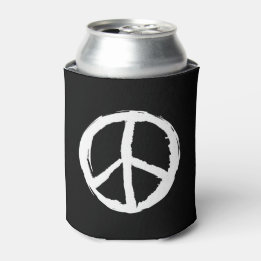 Rafraîchisseur Pour Canette amusant art PEACE SIGNE |