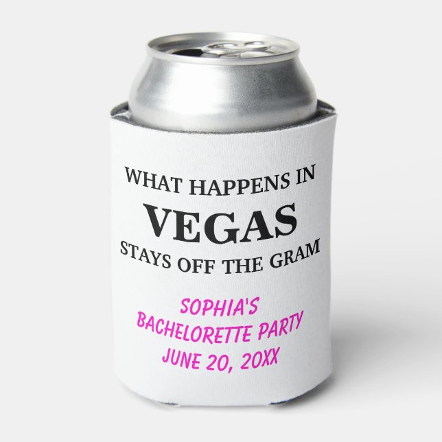 Rafraîchisseur Pour Canette Amusant Bachelorette Party Créez votre propre (Can devant)
