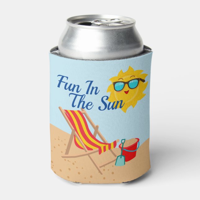 Rafraîchisseur Pour Canette Amusement au Soleil (Can devant)
