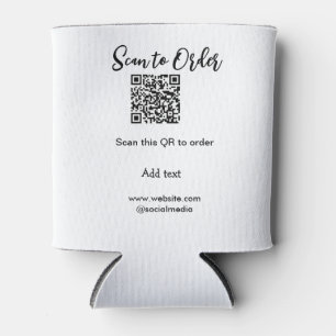 Rafraîchisseur Pour Canette Analyser pour commander analyser le code QR ajoute