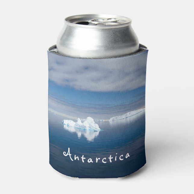 Rafraîchisseur Pour Canette Antarctique paysage photo de glace flottante avec  (Can devant)
