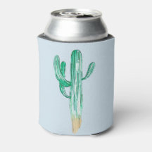 Aquarelle Cactus Koozie