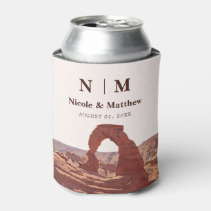 Rafraîchisseur Pour Canette Aquarelle Moab Arches Park Utah Mariage