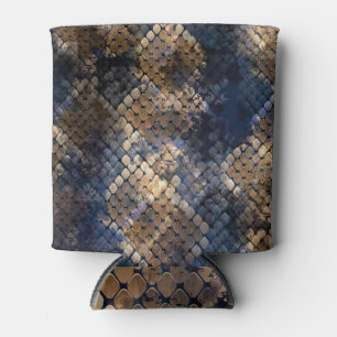 Rafraîchisseur Pour Canette Aquarelle Sauvage Snakeskin Design transparent