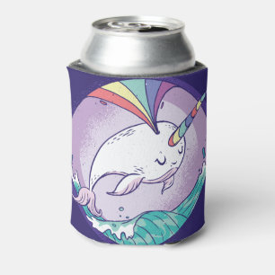 Rafraîchisseur Pour Canette Arc-en-ciel Narwhal