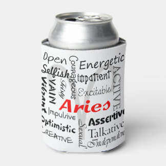 Rafraîchisseur Pour Canette Aries Zodiac Astrologie Horoscope Traits Collage