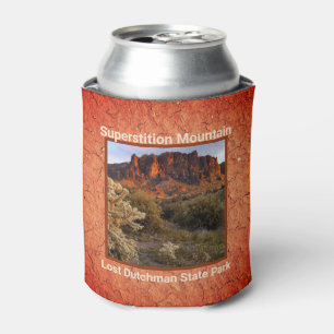 Rafraîchisseur Pour Canette Arizona Superstition Mountain Cactus Terracotta