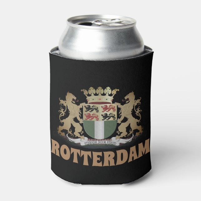 Rafraîchisseur Pour Canette Armoiries de Rotterdam, Pays-Bas (Can devant)