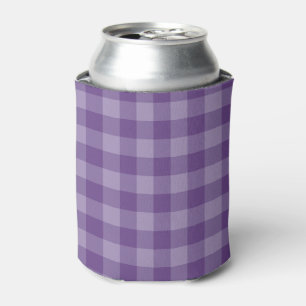 Rafraîchisseur Pour Canette Arrière - plan checkered violet