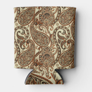 Rafraîchisseur Pour Canette Arrière - plan sans couture Paisley Asian Textile