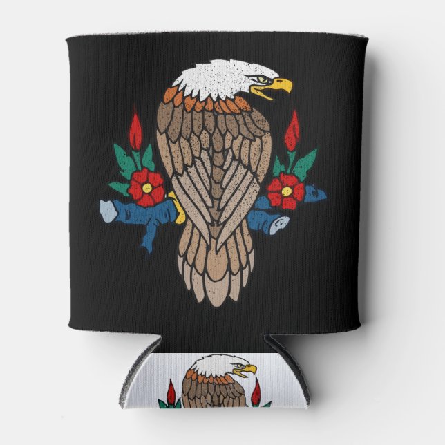 Rafraîchisseur Pour Canette Art de l'aigle (Devant)