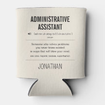 Assistant administratif personnalisé amusant