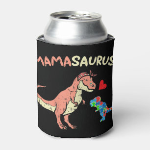 Rafraîchisseur Pour Canette Attrapez ce mignon Mamasaurus Heart Puzzle Dino T-