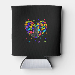 Rafraîchisseur Pour Canette Autism Newfoundland Cute Heart