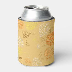 Rafraîchisseur Pour Canette Automne, Motif Feuille 4