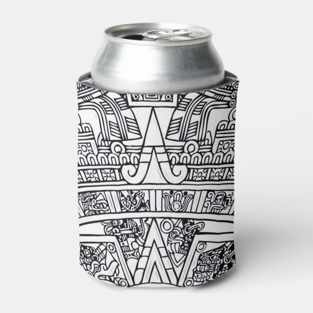 Rafraîchisseur Pour Canette AZTEC OU MEXICA mexicaine peut refroidir (Can devant)
