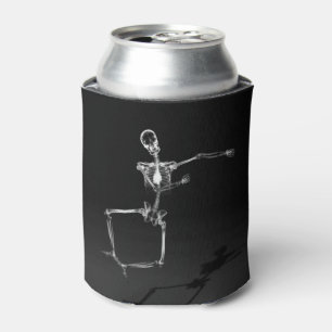 Rafraîchisseur Pour Canette B&W X-Ray Skeleton Dancing