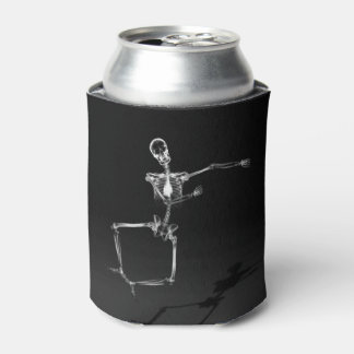 Rafraîchisseur Pour Canette B&W X-Ray Skeleton Dancing