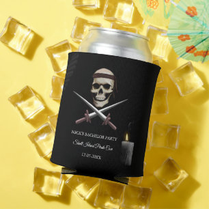 Rafraîchisseur Pour Canette Baccalauréat/Anniversaire Nautique À Thème Pirate