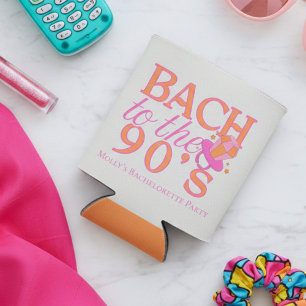 Rafraîchisseur Pour Canette Bach to the 90s - Retro Bachelorette Party Design