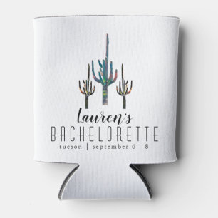 Rafraîchisseur Pour Canette Bachelorette personnalisée Saguaro Cactus
