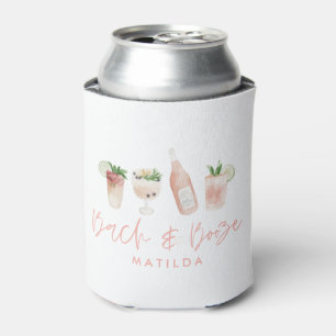 Rafraîchisseur Pour Canette bachelorette rose bach & alcool week-end chic