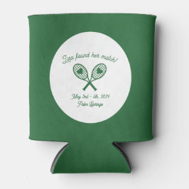 Rafraîchisseur Pour Canette Bachelorette Tennis Beer Koozie