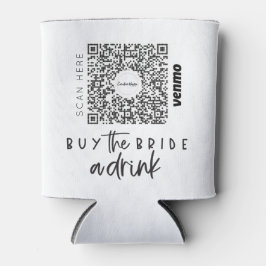 Rafraîchisseur Pour Canette Bachelorette Venmo Code QR Acheter La Mariée Un Ve