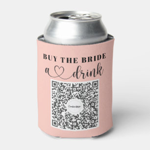 Rafraîchisseur Pour Canette Bachelorette Venmo Code QR Acheter La Mariée Un Ve