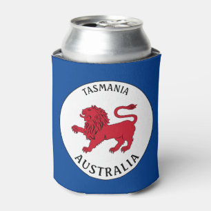 Rafraîchisseur Pour Canette Badge de Tasmanie (Australie)