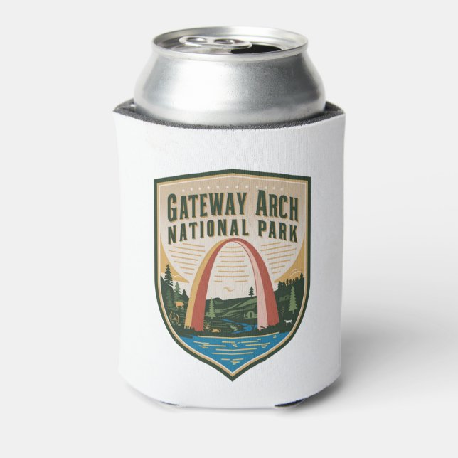 Rafraîchisseur Pour Canette Badge du parc national Gateway Arch (Can Dos)